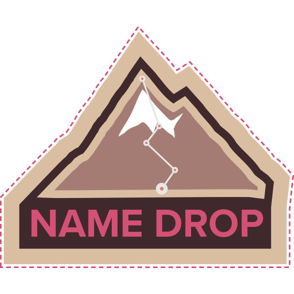 GRTO137 - Mountain Hiking Patch