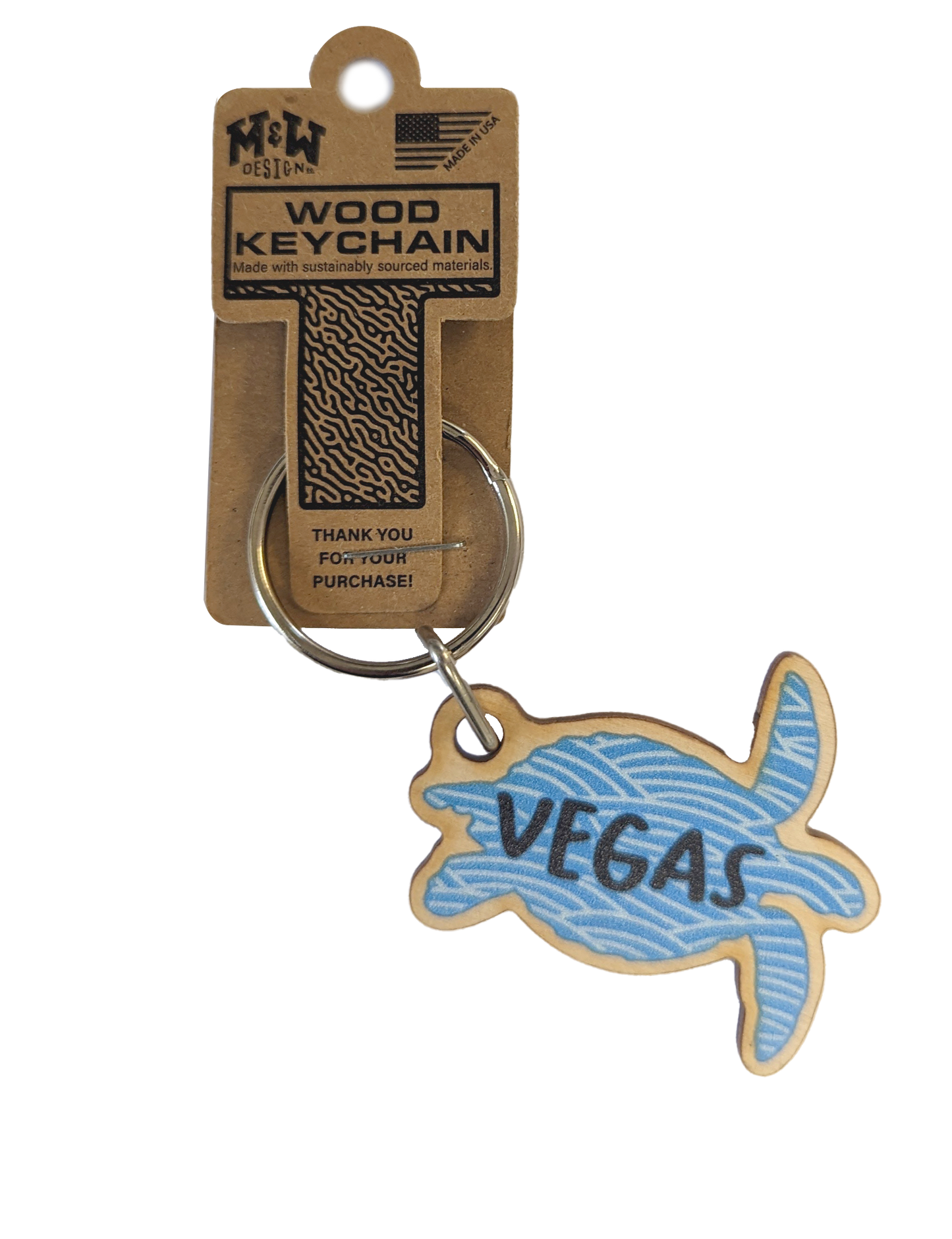 Wood Keychains
