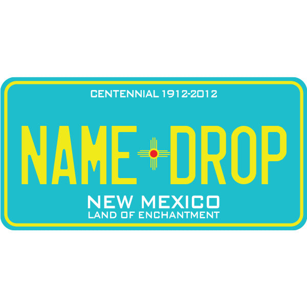 SLP131 - New Mexico License Plate