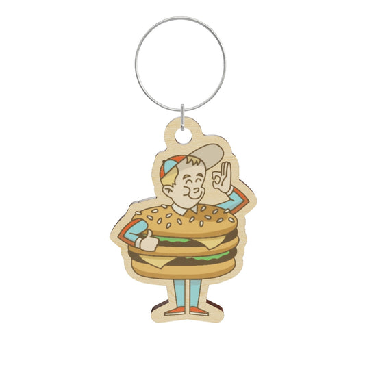 WOOD KEYCHAINS