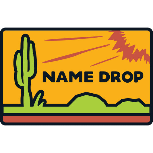 GRTO129 - Retro Desert Badge
