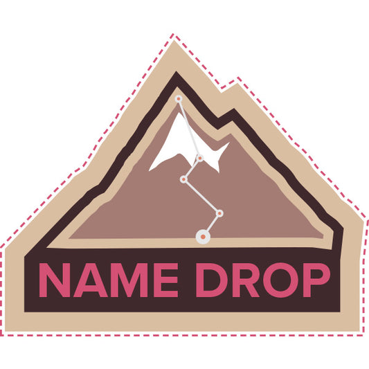 GRTO137 - Mountain Hiking Patch