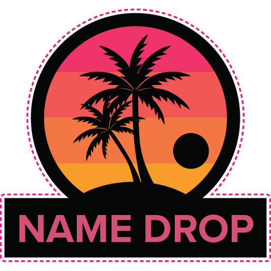 GRTO140 - Sunset Palm Patch