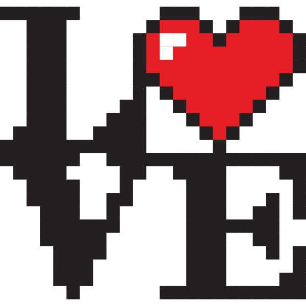 LOVE102 - Love 8 Bit Heart