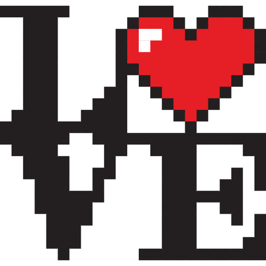 LOVE102 - Love 8 Bit Heart