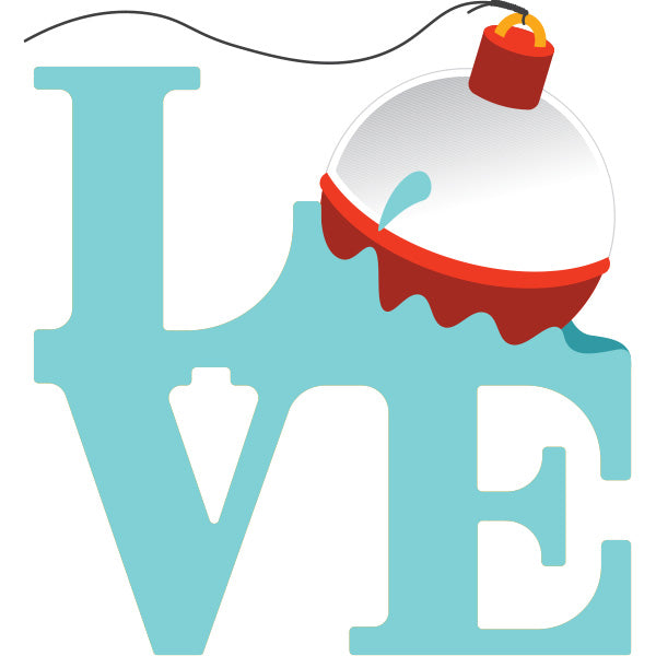 LOVE108 - Love Fishing Bobber