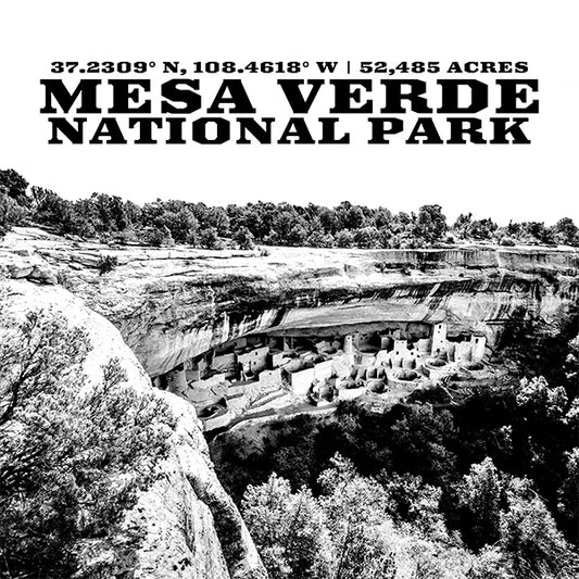 PARK240 - Mesa Verde Raw Print