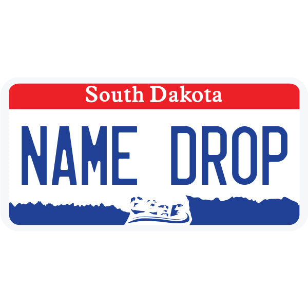 SLP141 - South Dakota License Plate