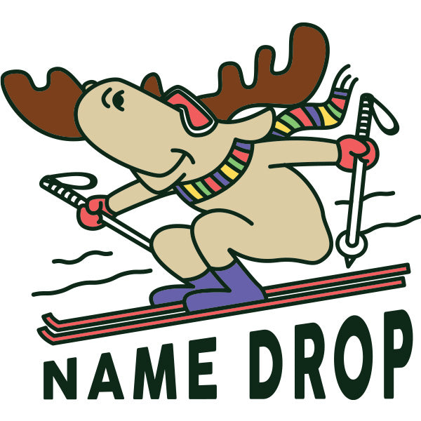 SPRT133 - Skiing Moose