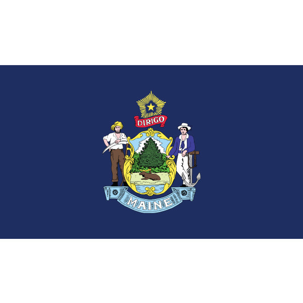 STP245 - Maine Flag