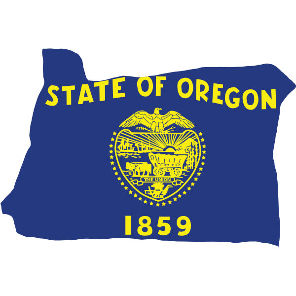 STP391 - Oregon Flag Cutout