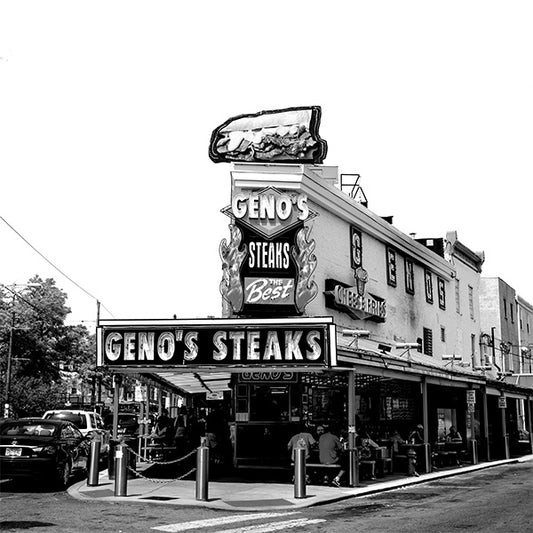 UST269 - Geno's Steaks Raw Print